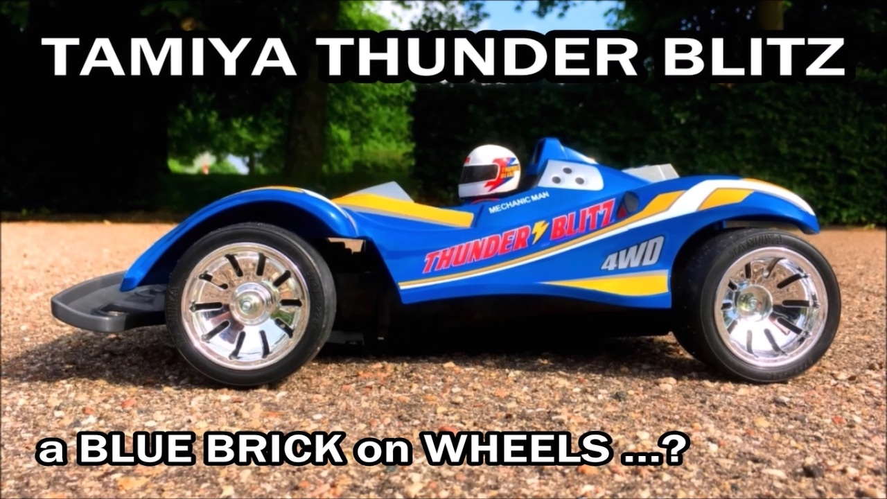 Tamiya Thunder Blitz: A Blue Brick on Wheels? First Run of the