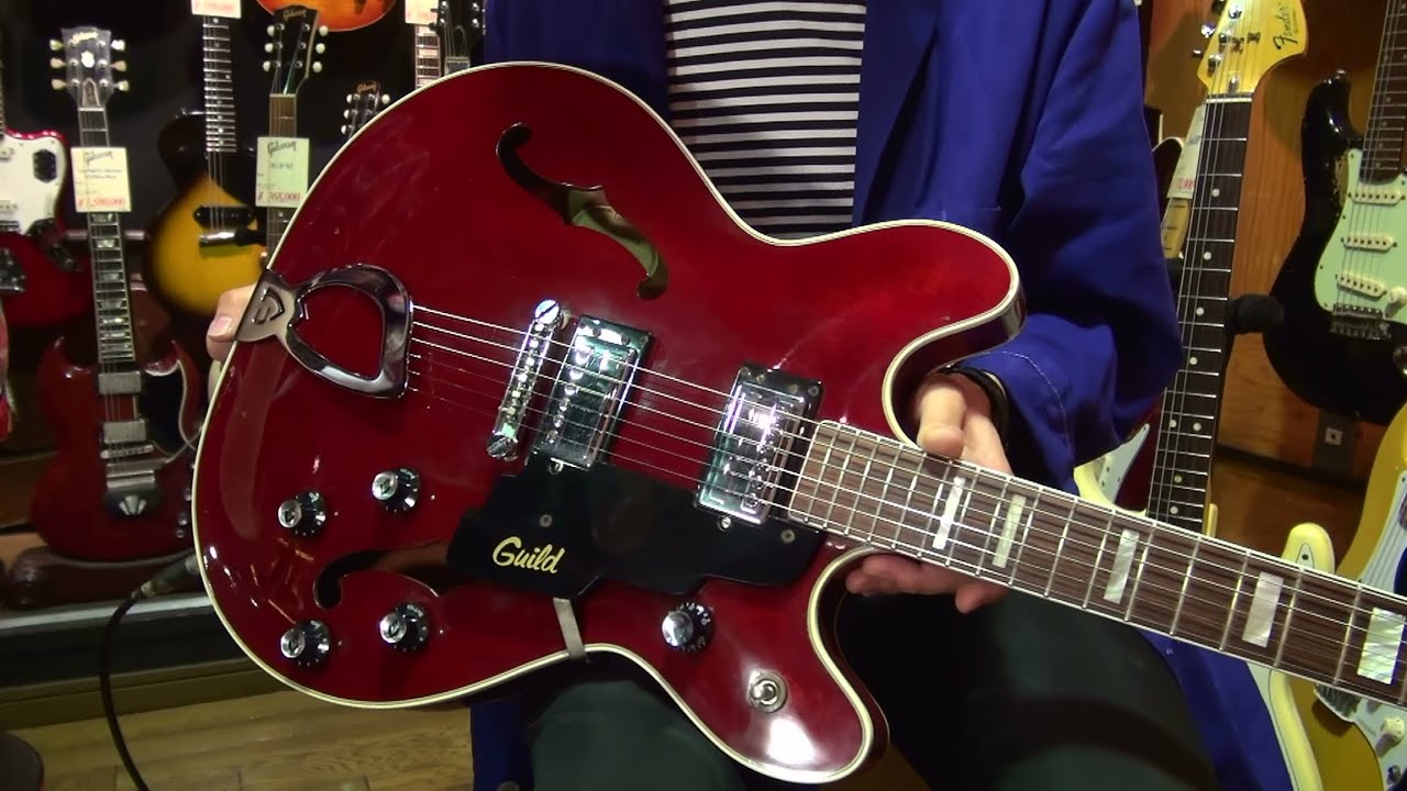 池部楽器店】Guild Starfire IV '76 CH ＜Jul. 2014 HMVG＞ - YouTube