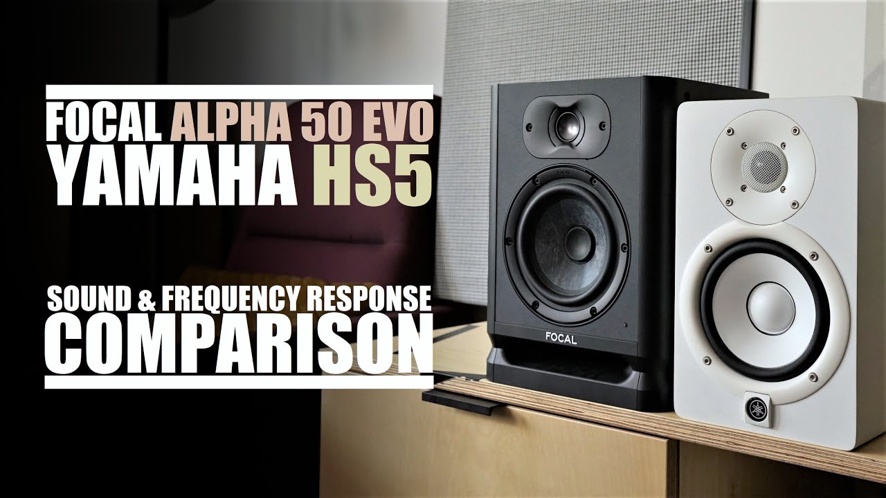 DSAUDIO.review || Focal Alpha 50 EVO vs Yamaha HS5 || sound.DEMO