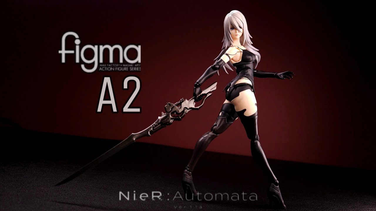 Figma A2 Review - NieR Automata figure review - YouTube