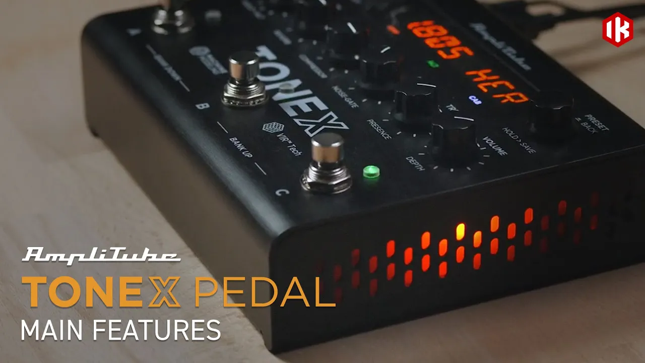 IK Multimedia TONEX AI Tone Modeling Multi-FX Pedal - Vintage King