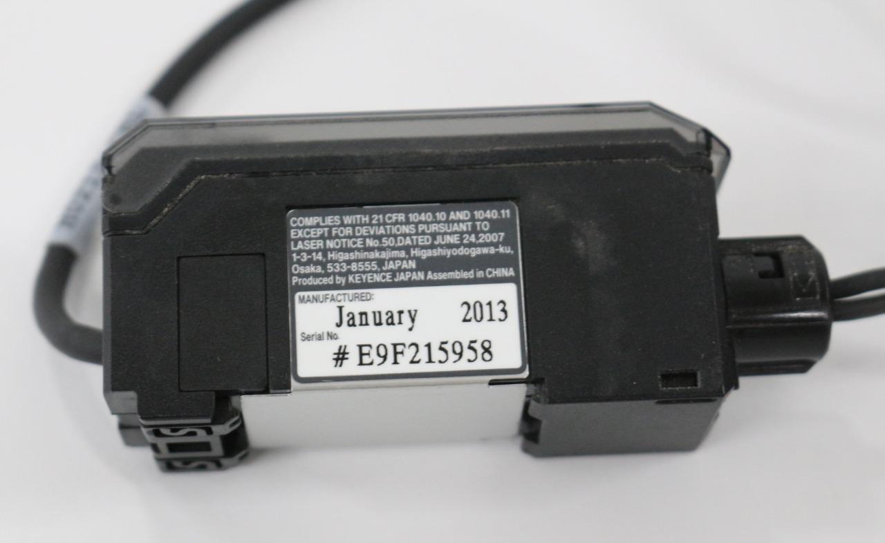 Keyence GV-21P, GV-H130 GV-21P Amplifier w/ GV-H130 Laser Sensor