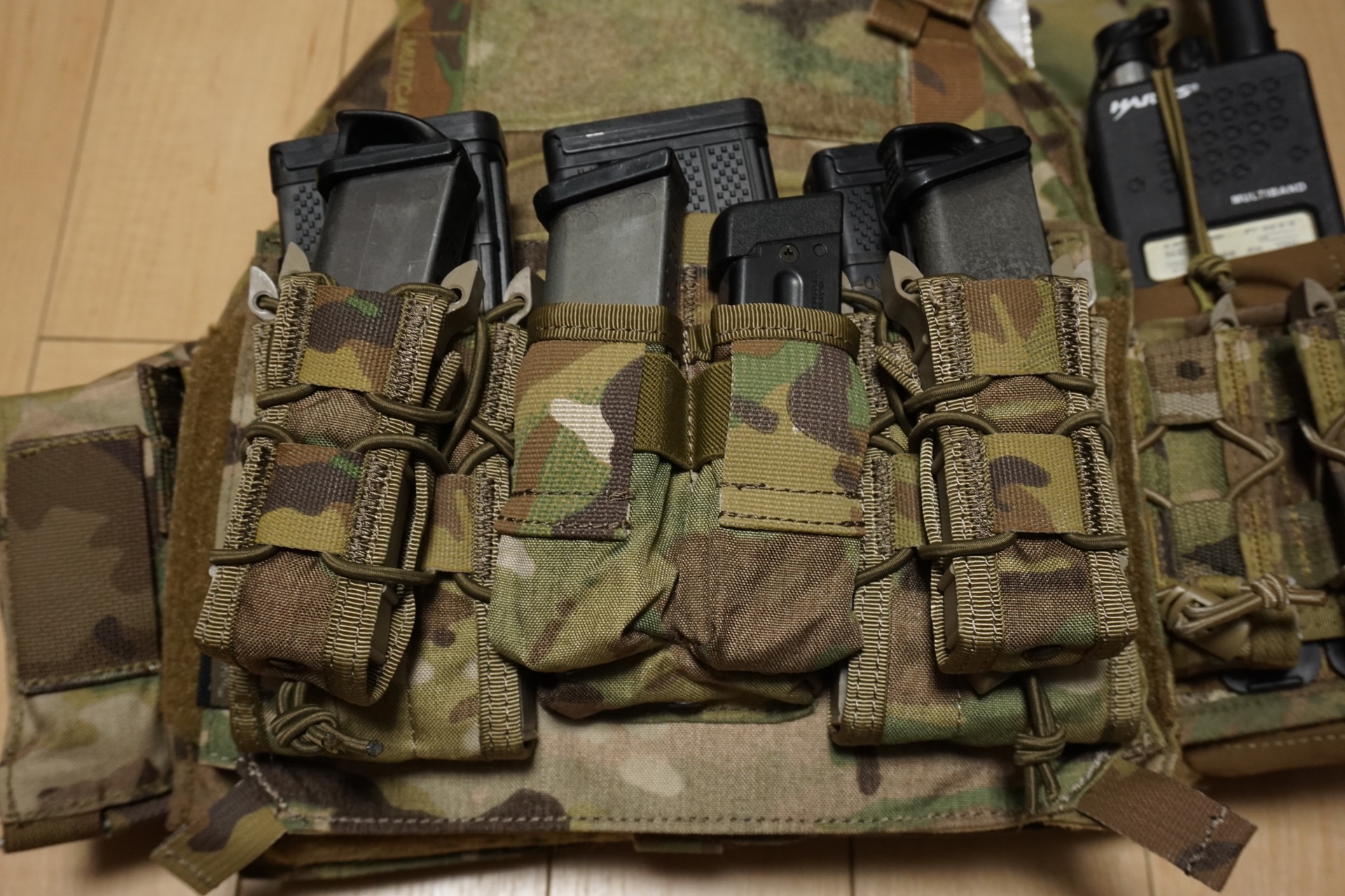 VOLK BLOCK SYSTEM BS-25 / CORE-MOLLEを購入、VELOCITY SYSTEMS LWPC