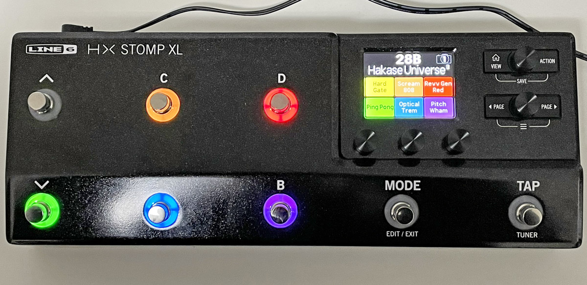 小さくて便利、そして最高の音質》Line 6「HX Stomp XL」【エレキ