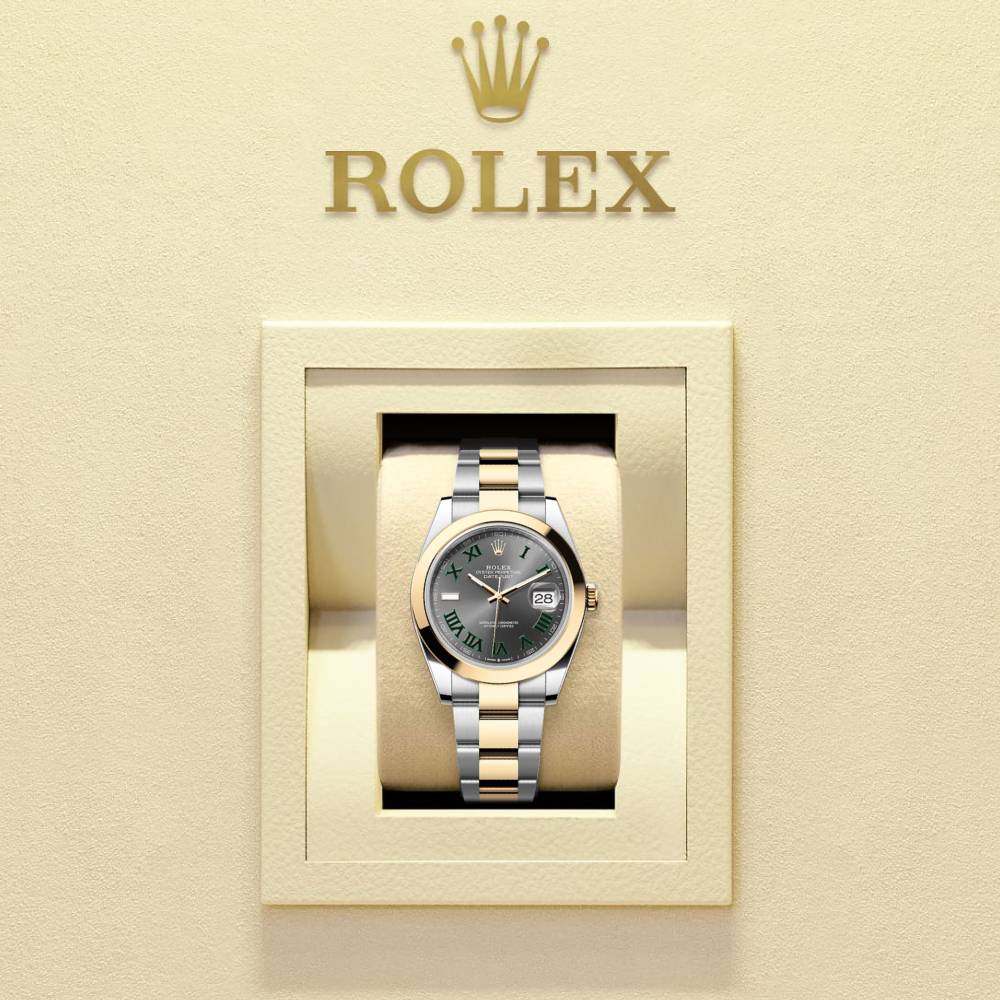 Rolex Datejust ROL-65004 | Wimbledon Dial Two Tone Oyster