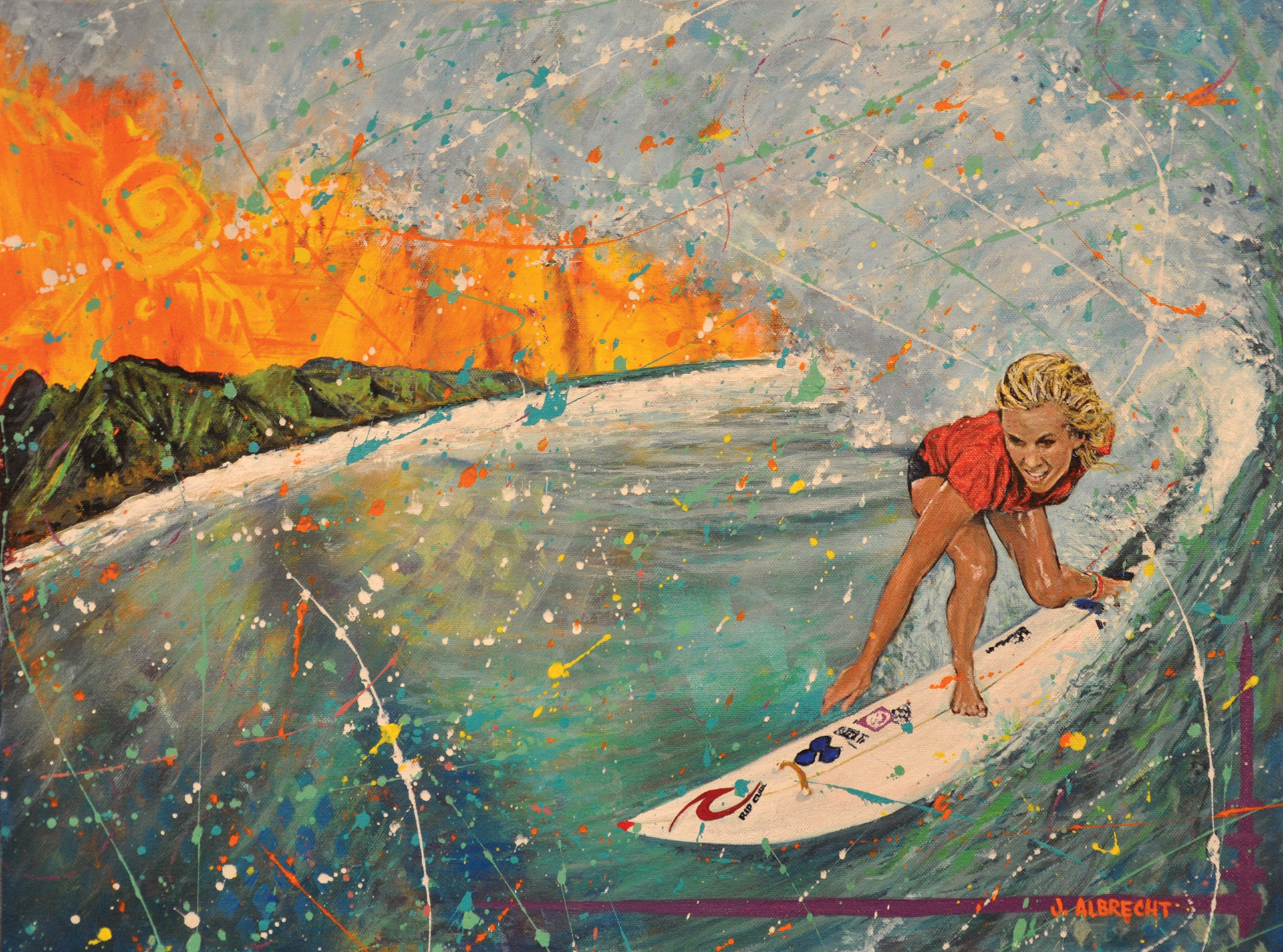 Surf Art / Jeff Abrecht – Freesurf Magazine