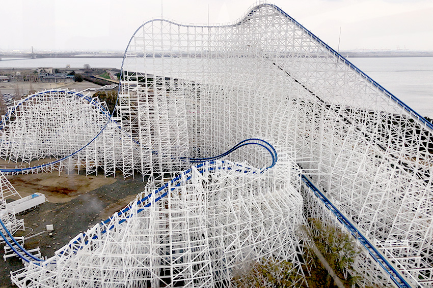 ナガシマスパーランドに新ジェットコースター『白鯨』が誕生！早速乗り