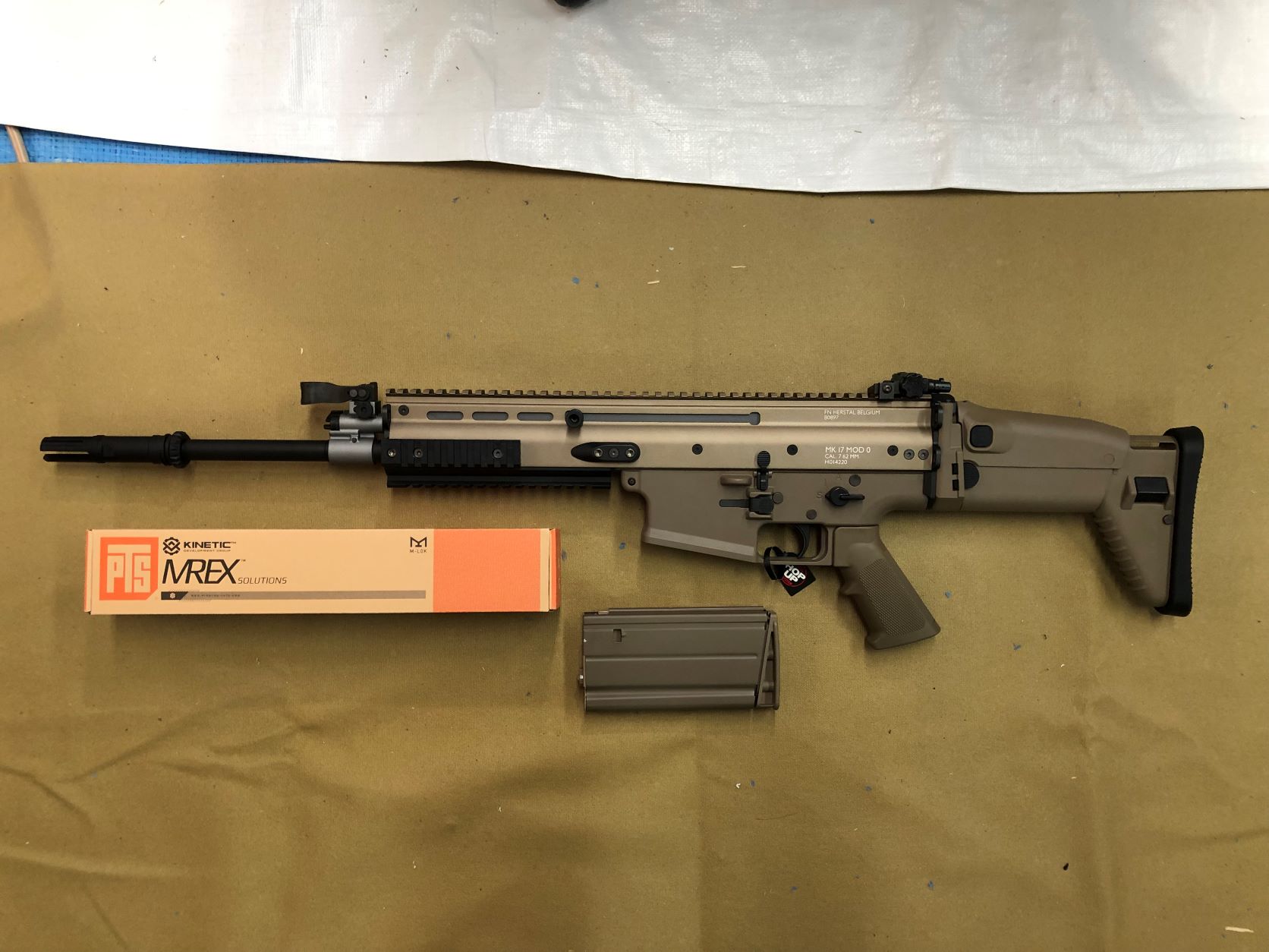 東京マルイ SCAR-H（スカーヘビー）次世代電動ガンのカスタムをさせて