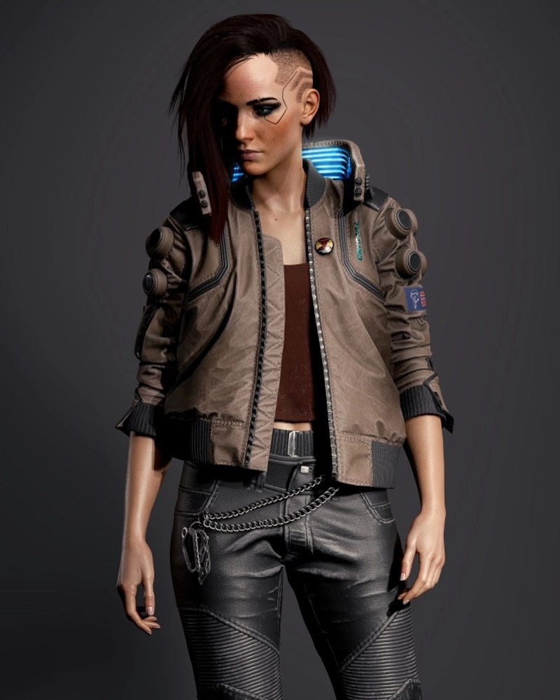 Cyberpunk 2077 Vincent Bomber Leather Jacket