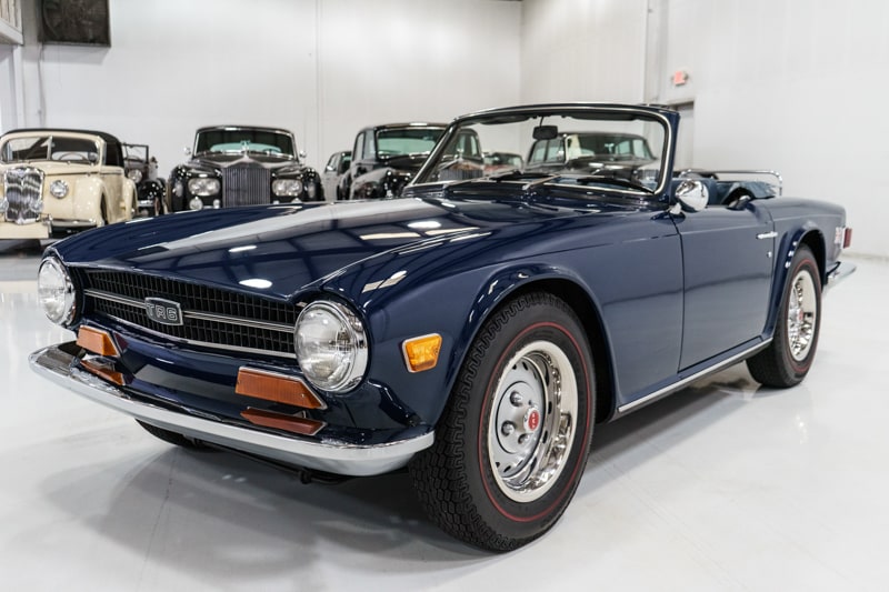 1973 TRIUMPH TR-6 CONVERTIBLE – Daniel Schmitt & Co. Classic Car