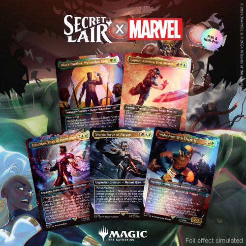 MTG】Secret Lair×Marvel 遂に発売決定2024年11月4日～ » TCG-information