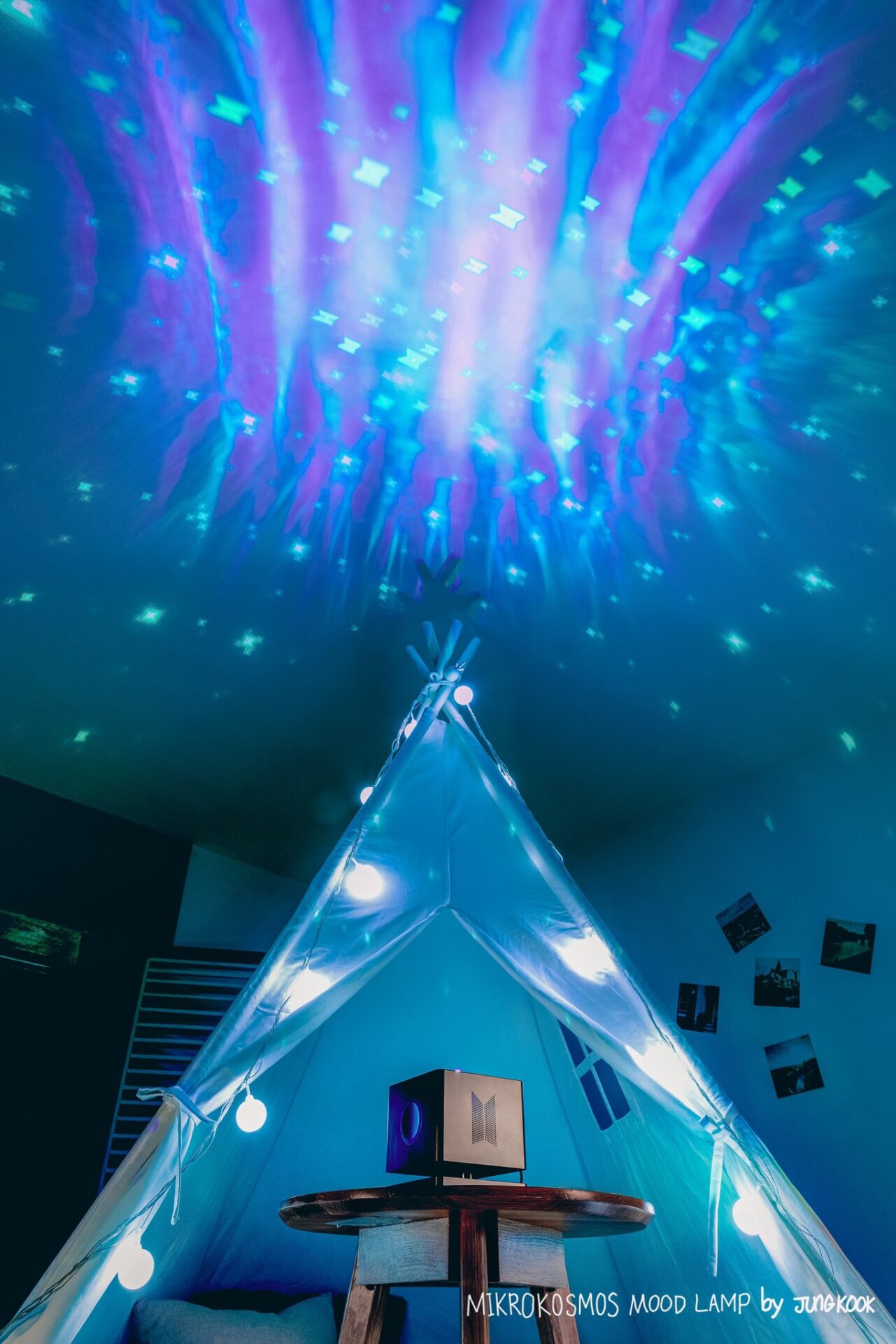 BTS]MIKROKOSMOS MOOD LAMPを使ってみたレビュー「癒された」｜kimchee