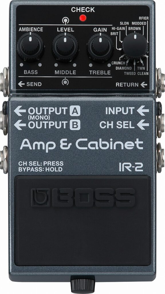 BOSS 新製品 「IR-2 Amp & Cabinet 」＜2023/12/16(土)発売