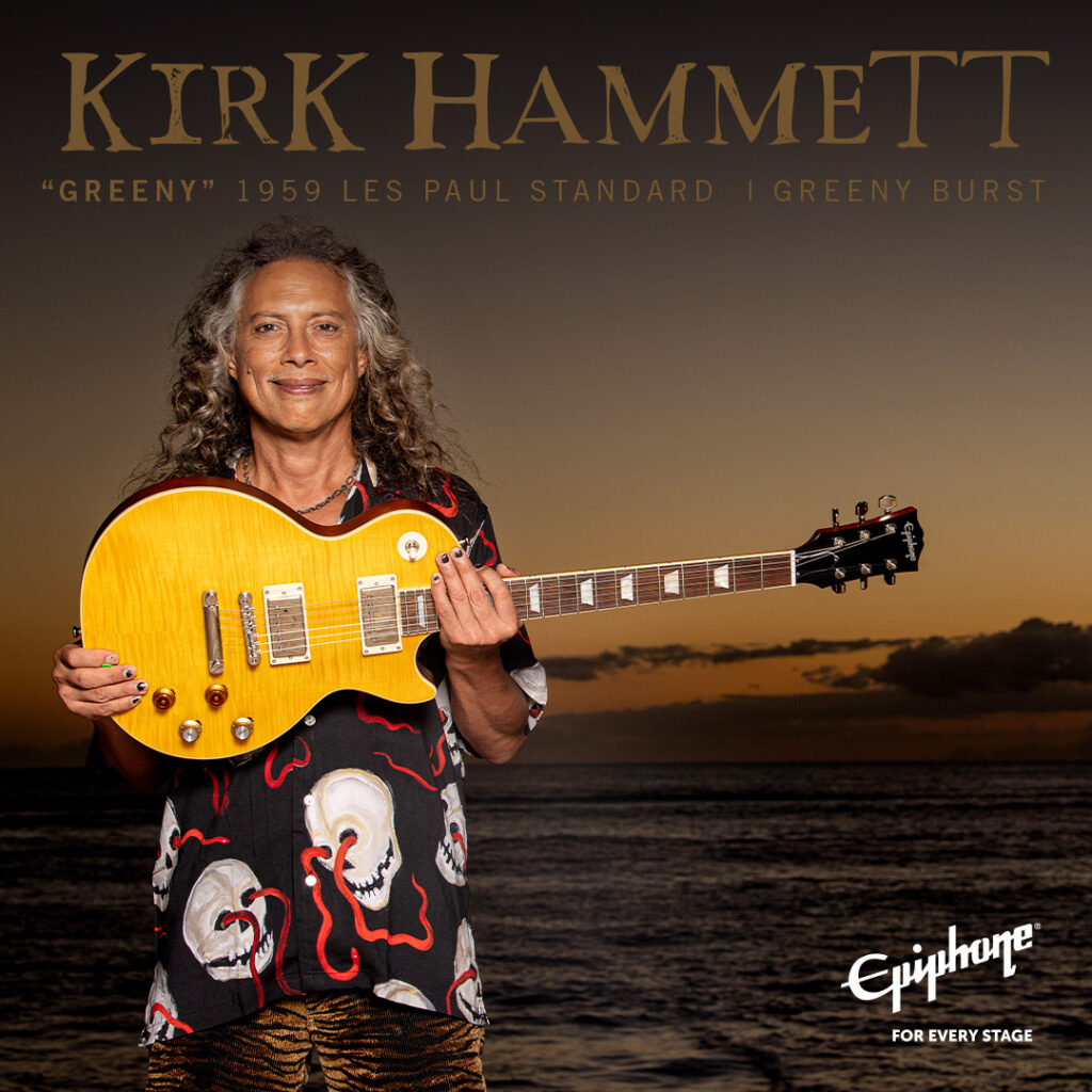 Epiphone / Inspired by Gibson Custom Shop Kirk Hammett “Greeny