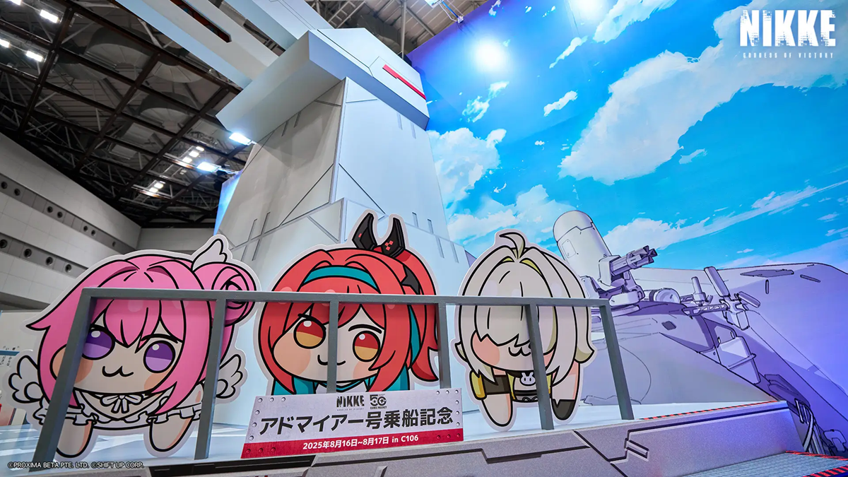 Level Infinite『勝利の女神：NIKKE』、コミケ106出展を盛況のうちに