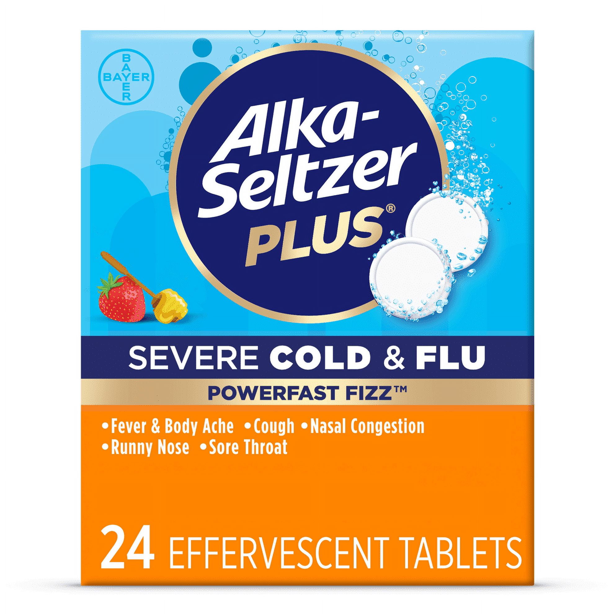 Alka-Seltzer Plus Powermax Sinus & Cold Medicine, Liquid Gels, 24