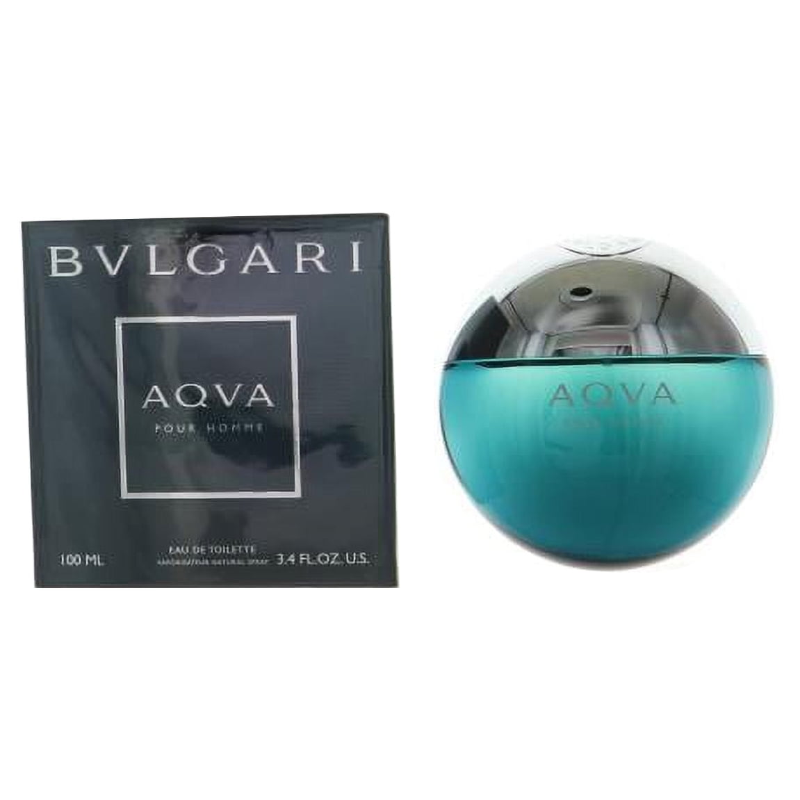 Bvlgari Aqva Pour Homme Edt Spray for Men 100ml/3.4oz - Walmart.com