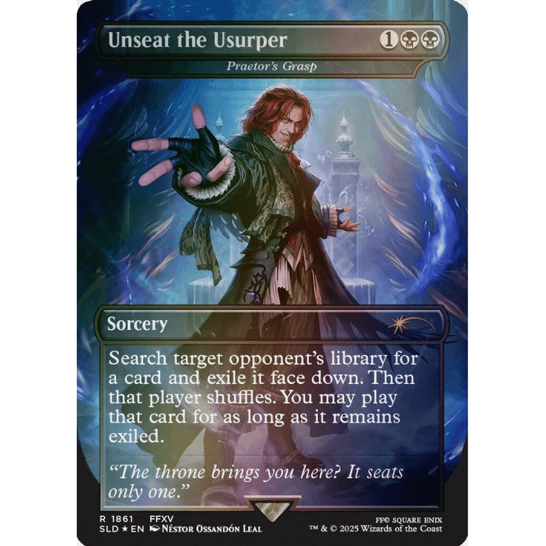 Magic the Gathering Secret Lair x FINAL FANTASY Game Over Foil Set