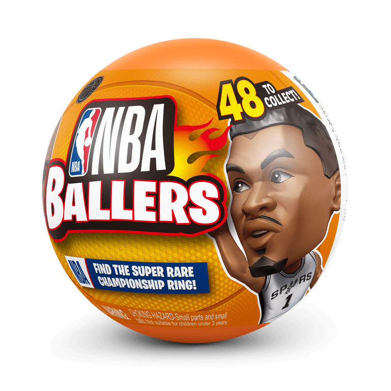 4-pc ZURU 5 Surprise NBA Ballers Series 2 Collectible Figures