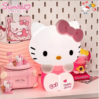Sanrio HELLO KITTY Cute Figural Night Light ~ 15 Minute Auto Shut