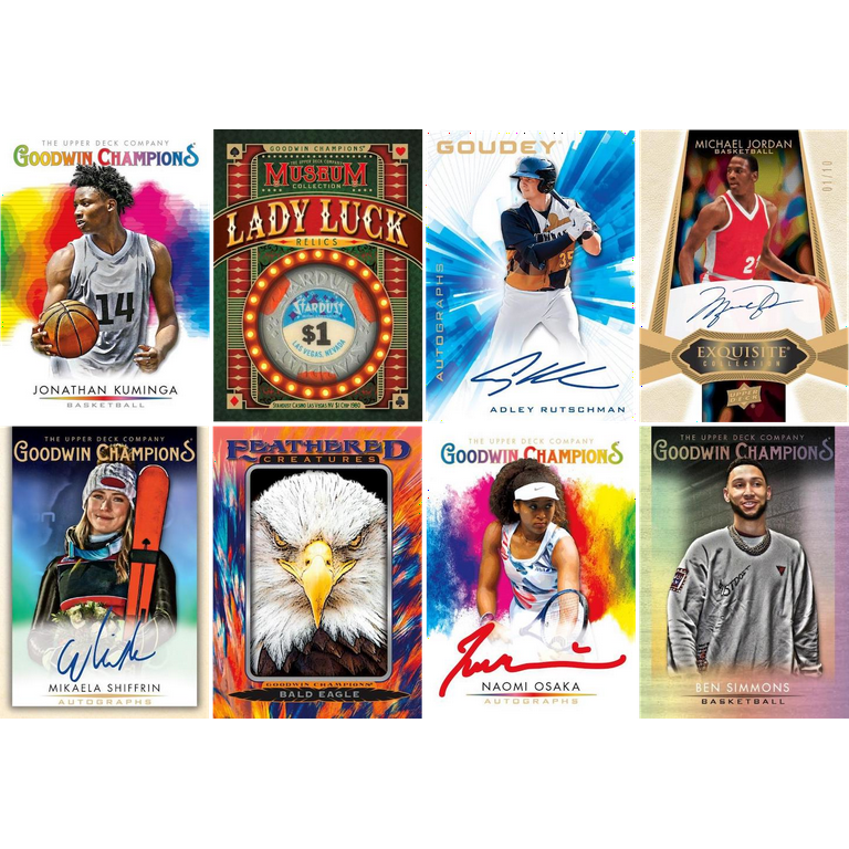 Upper Deck 2021 Goodwin Champions Blaster Box, 6 Packs, 5 Cards