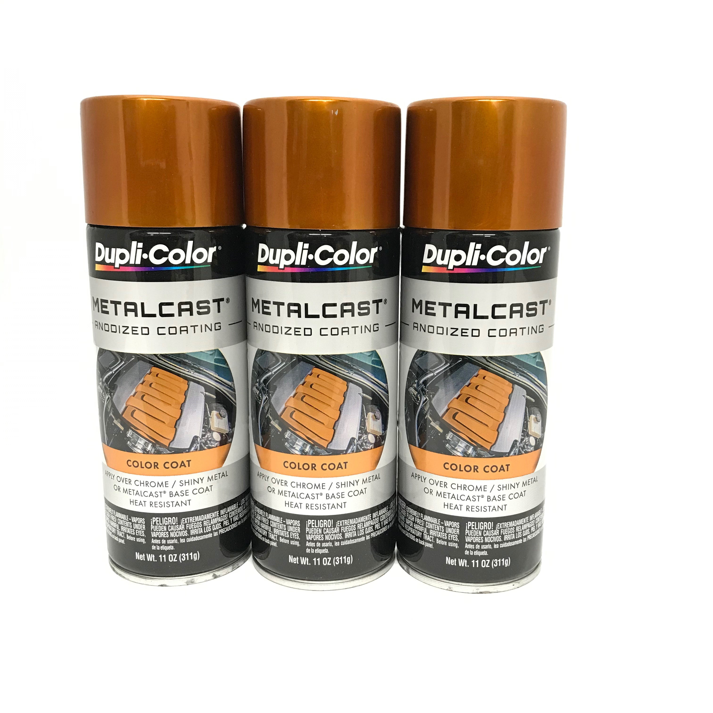 Dupli Color MetalCast Orange Copper Spray, Heat Resistant Enamel