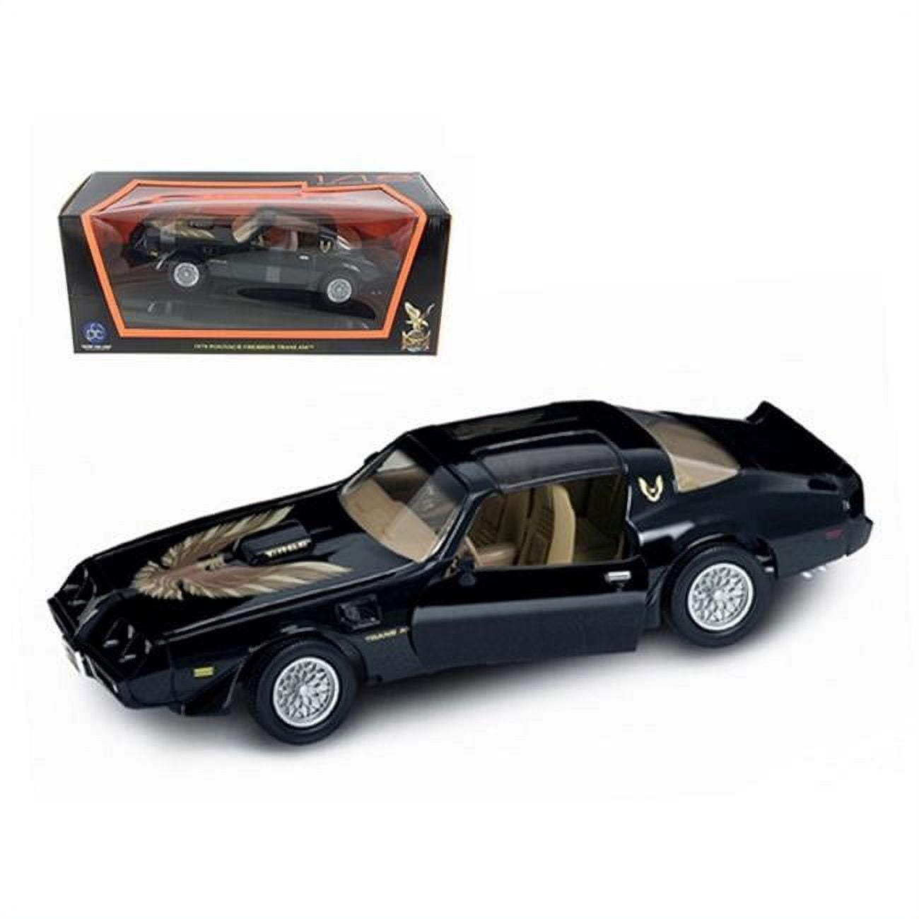 1979 Pontiac Firebird Trans Am Black 1-18 Diecast Model Car