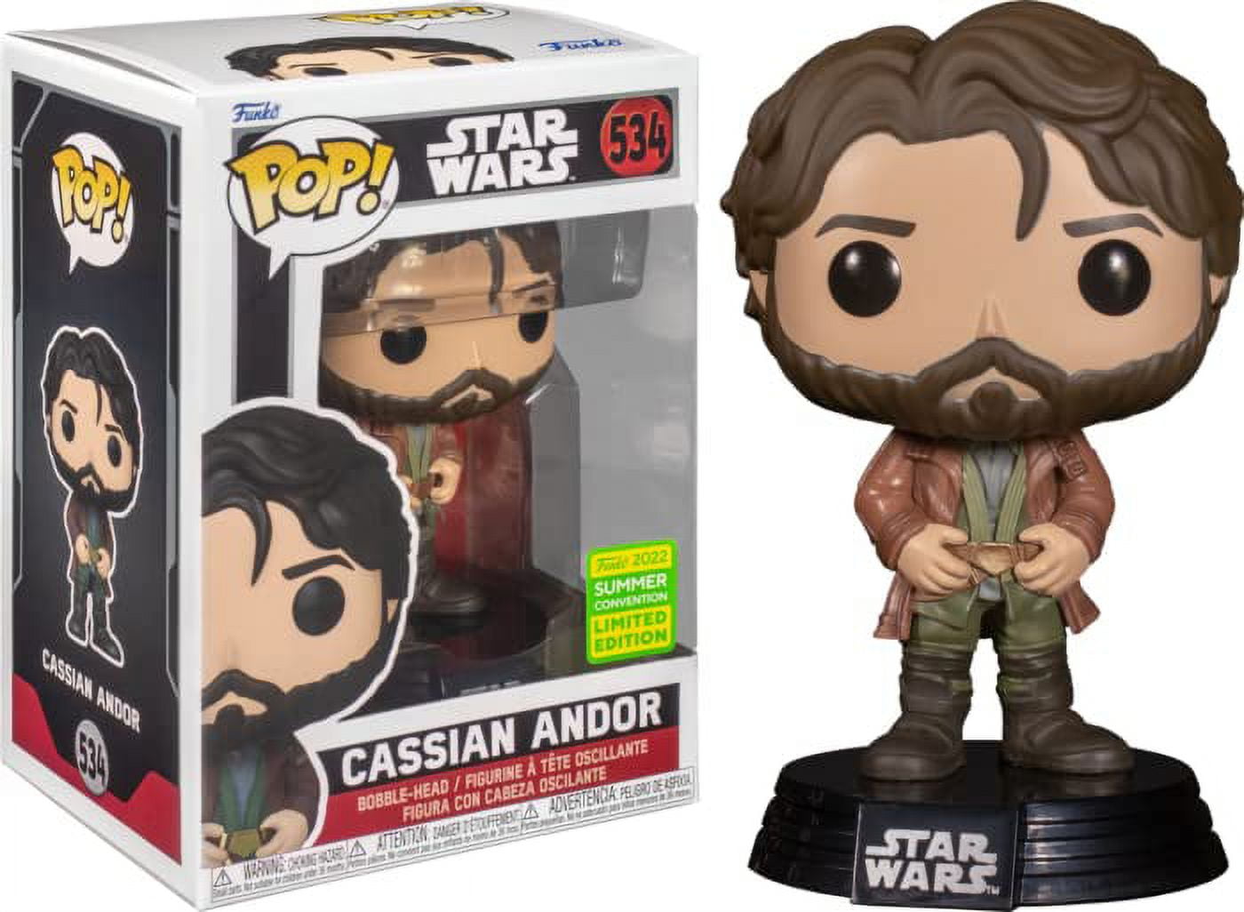 POP!, Star Wars Cassian Andor Funko POP! Exclusive Vinyl