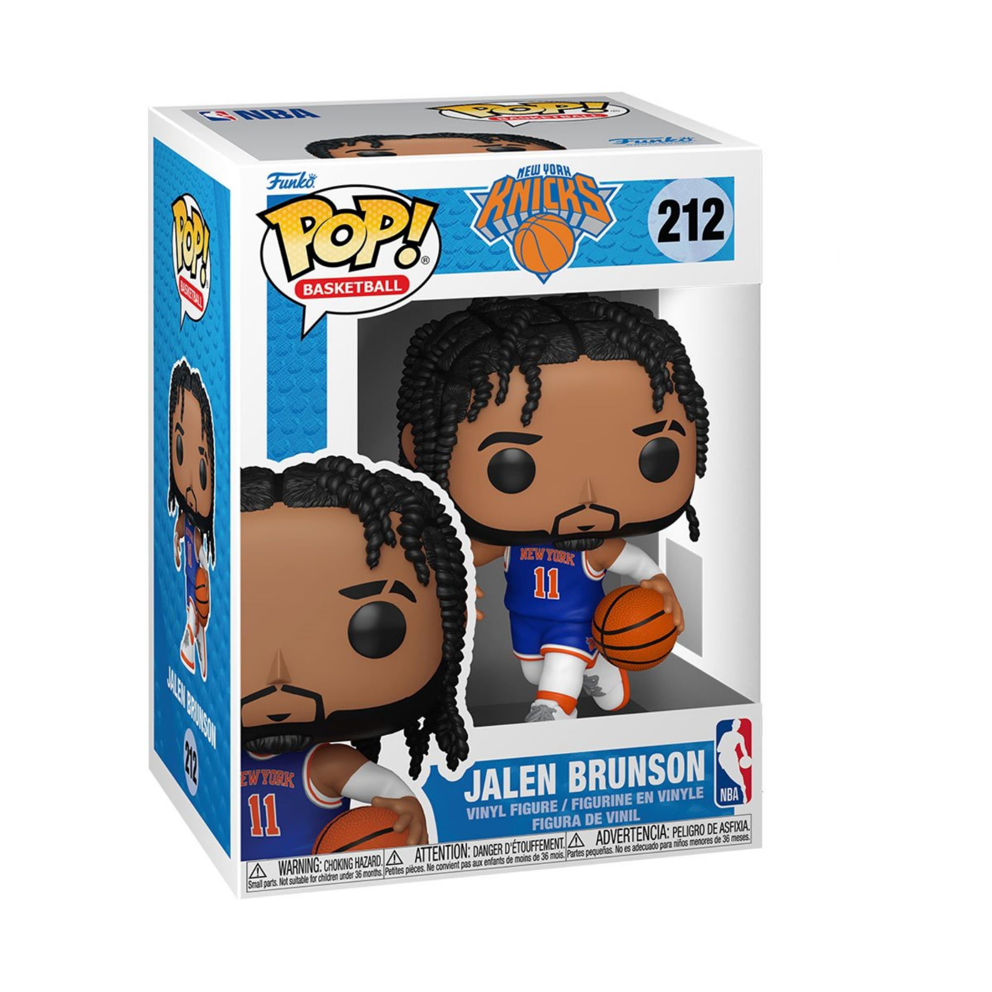 Funko Pop: Nba New York Knicks Jalen Brunson Basketball #212