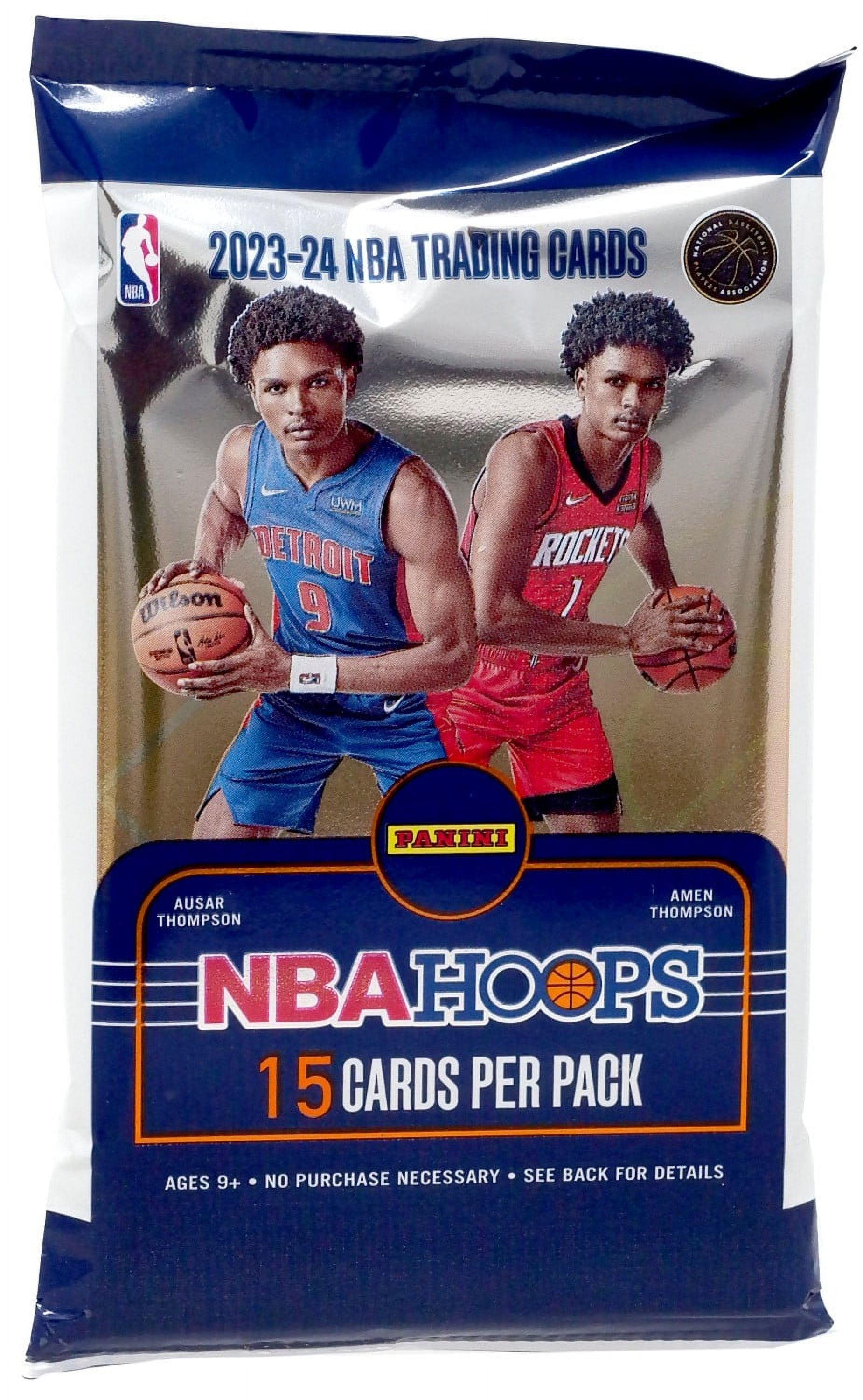 NBA Panini 2023-24 Hoops Basketball Trading Card Blaster Box (15