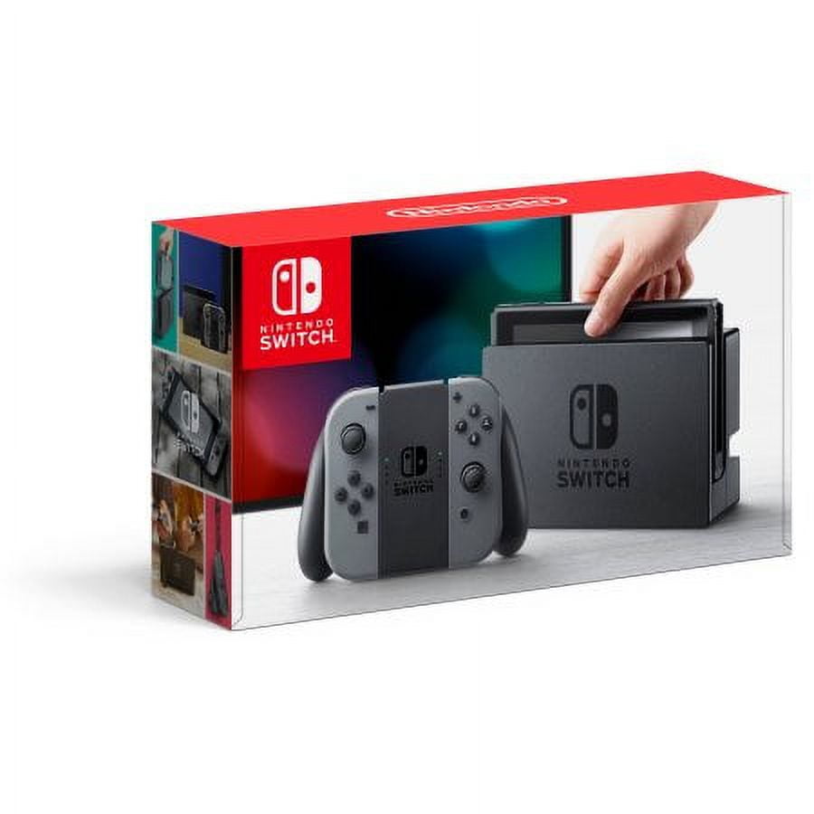 New Nintendo Switch Home Gaming Console with Gray Joy-Con