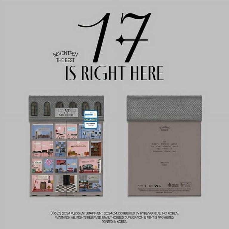 SEVENTEEN - SEVENTEEN BEST ALBUM '17 IS RIGHT HERE' [HEAR Ver