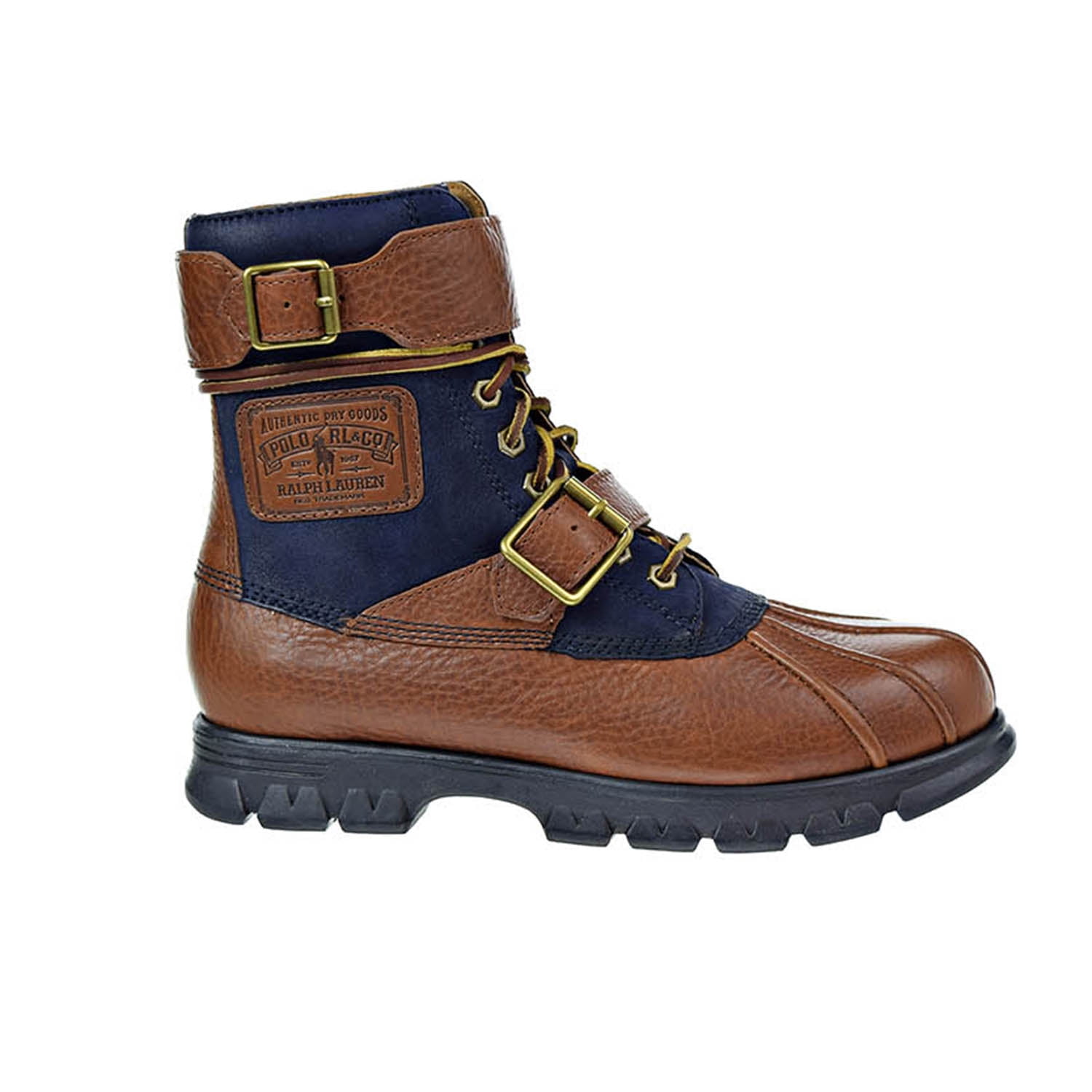 Polo Ralph Lauren Drax Mens Boots Leather Black 812623015-001 (10