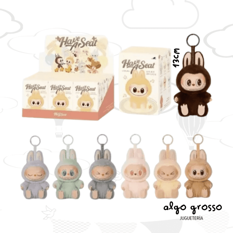 POP MART THE MONSTERS (Labubu) Have a Seat Vinyl Plush Blind Box