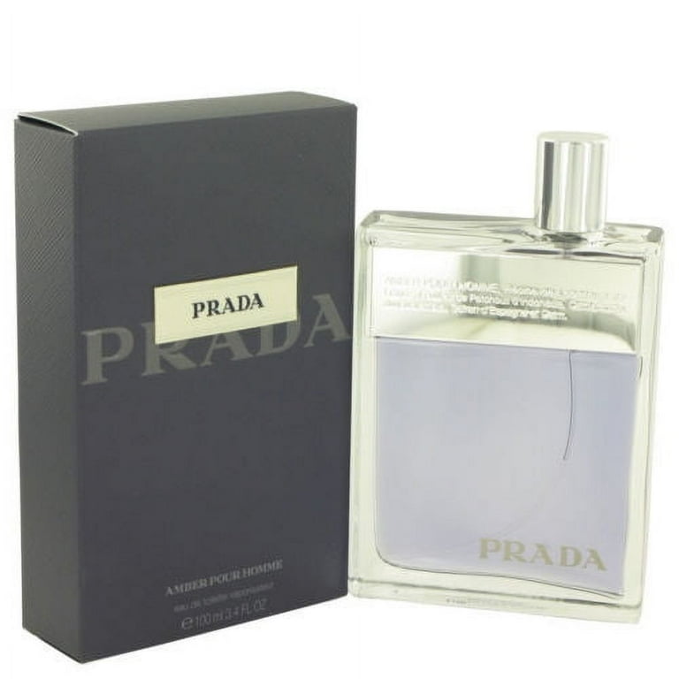 Prada Amber Cologne - 3.4 oz Eau de Toilette Fragrance for Men