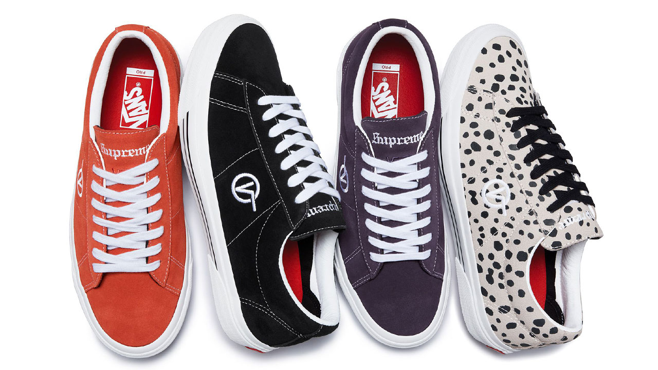 Supreme teams up with Vans for a fresh take on the 1995 