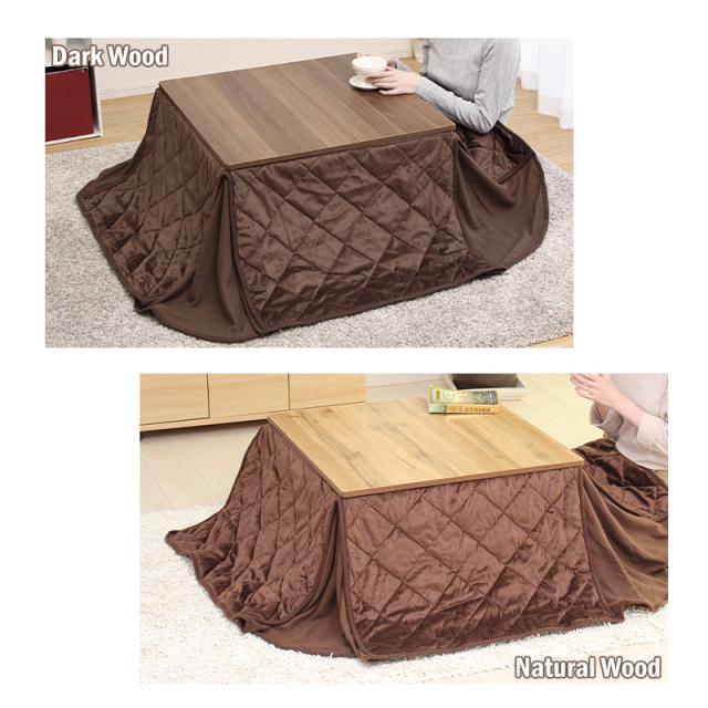 こたつセット こたつテーブル + ふとん 2点セット 68×68 正方形 こたつ