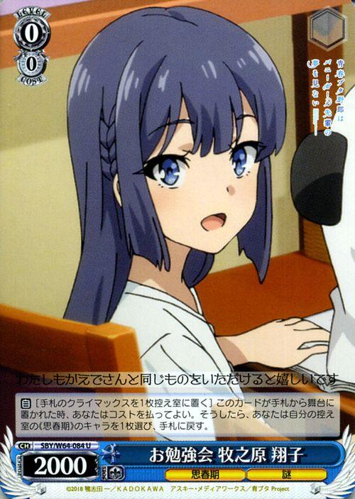 ヴァイスシュヴァルツ 青春ブタ野郎はバニーガール先輩の夢を見ない お