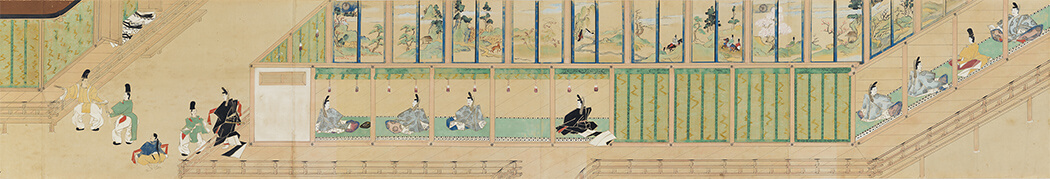 西行物語絵巻｜収蔵品の紹介「出光コレクション」｜出光美術館