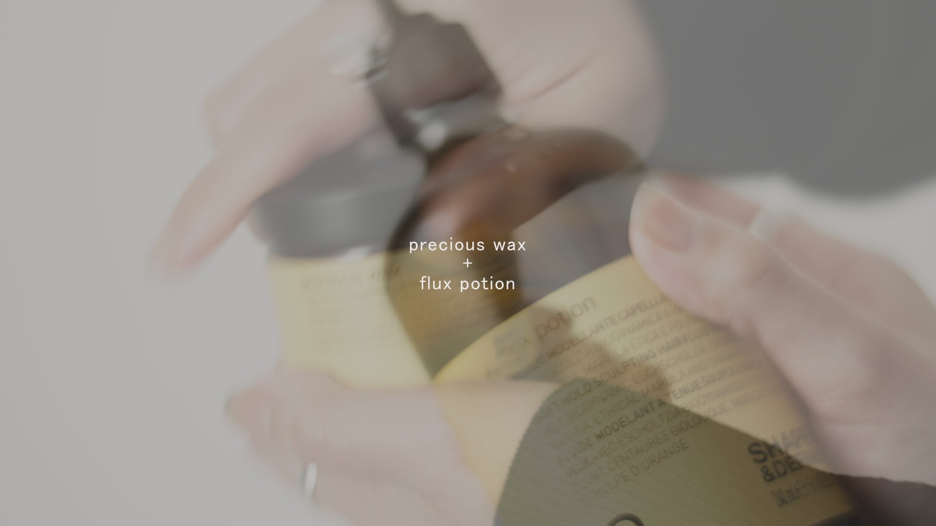 ウェットヘアに］OWAY オーウェイ flux potion フラックス・ポーション