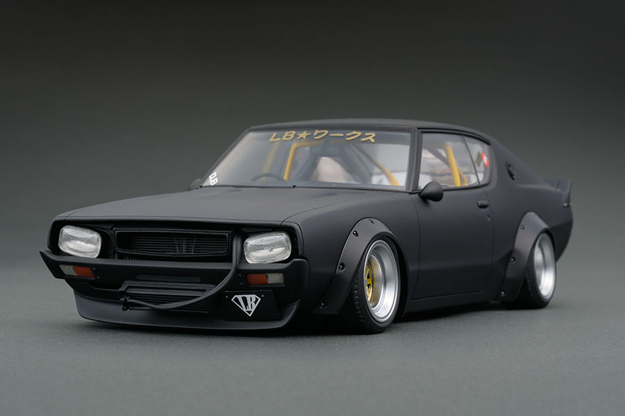 IG0965 1/18 LB-WORKS Kenmary 2Door Matte Black | LINE UP