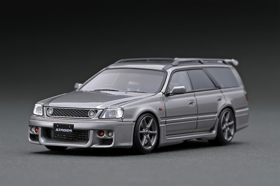 IG2079 1/43 Nissan STAGEA 260RS (WGNC34) Silver | LINE UP | [公式