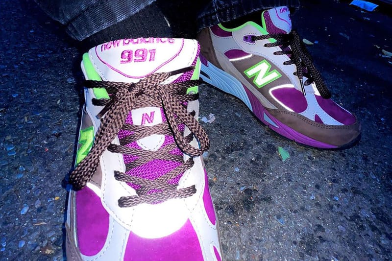 Stray Rats New Balance 991 Purple Blue Greeen Release | Hypebeast