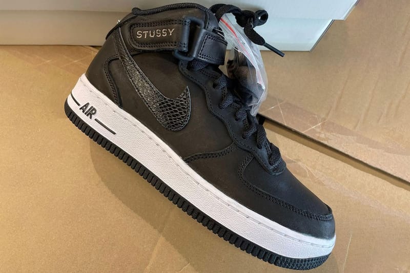 Stüssy x Nike Air Force 1 Mid 