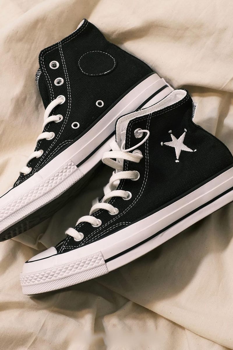 Stussy Converse Chuck 70 Hi Black Release Info | Hypebeast