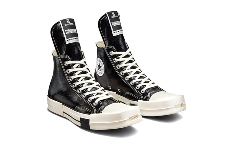 Rick Owens DRKSHDW x Converse TURBODRK Chuck 70 High Shine | Hypebeast