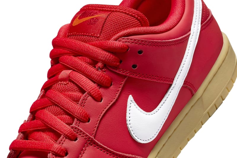 Nike SB Dunk Low “University Red” Gum Release Info | Hypebeast