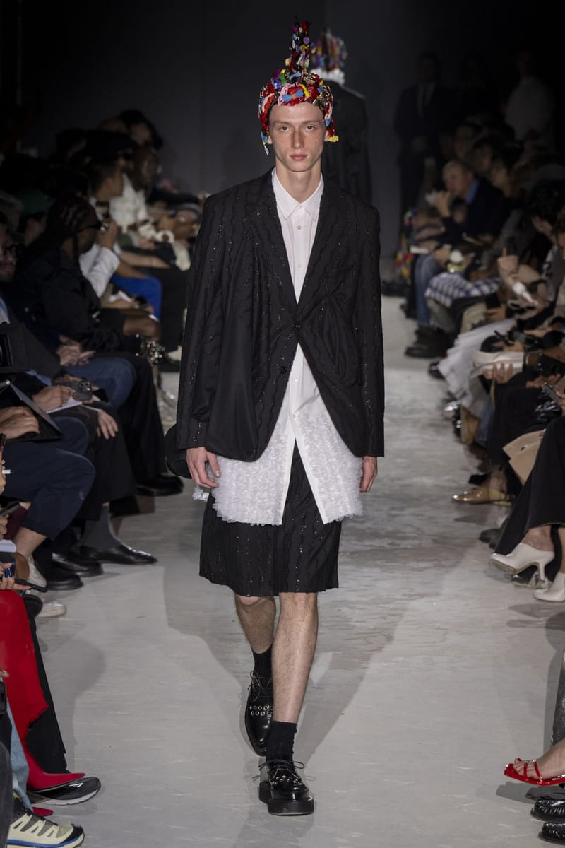 COMME des GARÇONS HOMME PLUS SS25 Paris Fashion Week | Hypebeast