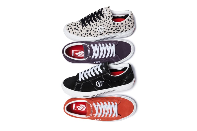 Supreme x Vans による最新コラボフットウェアとして Sid Pro が展開