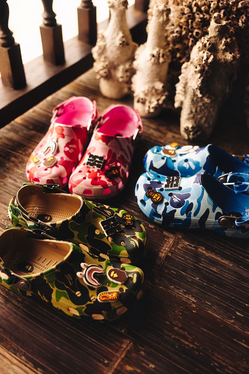 ベイプとクロックスによる初コラボのクラシッククロッグが登場